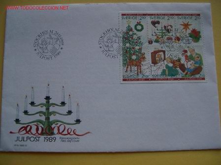 Sellos: SUECIA SPD NAVIDAD - Foto 1