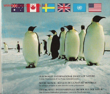 Timbres: SERIES INTERNACIONALES DEL MUNDO DE LA NATURALEZA EMITIDAS POR SEIS PAISES