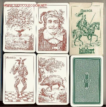 Sellos: &Ouml;bergs Killekort 368- Baraja Sueca - 1977- Juego de Cambio.De subasta John Lafler(Oakland-USA)