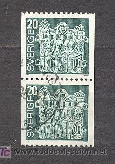 Sellos: SUECIA, USADO - Foto 1