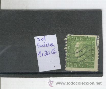 Stamps: SELLOS.SUECIA. OFERTA. ANTIGUOS. CLASICOS. NUMERO 204