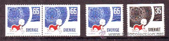 Selos: SUECIA***.1971.PREVENCION RUTIERA.YVERT NR.700/701.DENTADOS DIFERENTES.VALOR CATALOGO:3,70 EUROS.