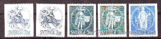 Selos: SUECIA***.1970.REYES.YVERT NR.652/654.VARIEDAD COLORES.VALOR CATALOGO:7,00 EUROS.