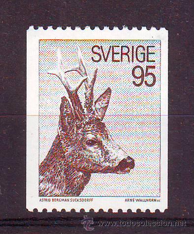 Selos: SUECIA***.1972.FAUNA.ANIMALES.YVERT NR.730.VALOR CATALOGO:1,00 EUROS.