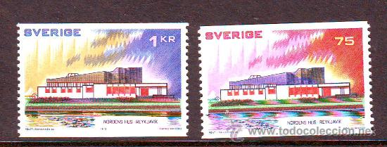 Briefmarken: SUECIA***.1973. 2 VALORES NUEVOS SIN FIJASELLOS.