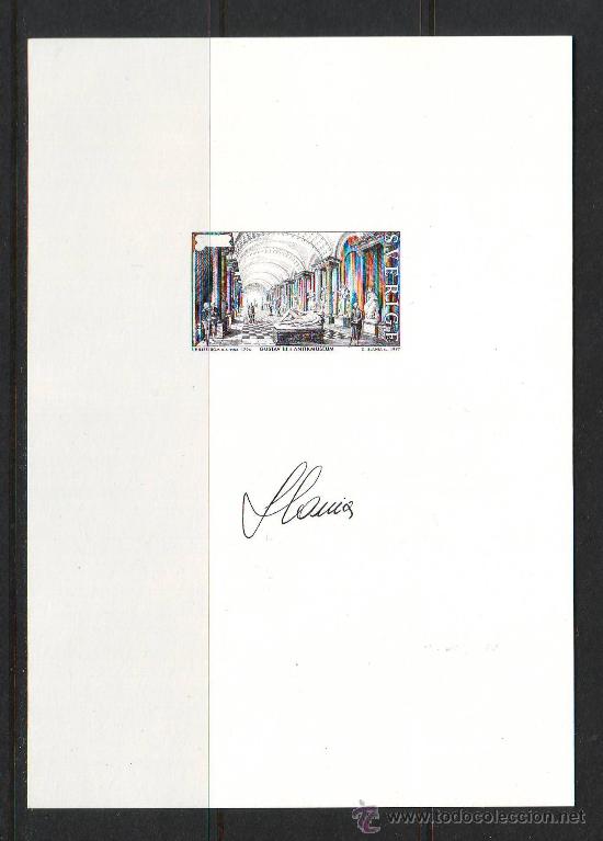 Sellos: SLANIA /SUECIA****.1997.MUSEO ANTIGUEDADES.PRUEBA EN BLANCO Y NEGRO.AUTOGRAFO IMPRESO.