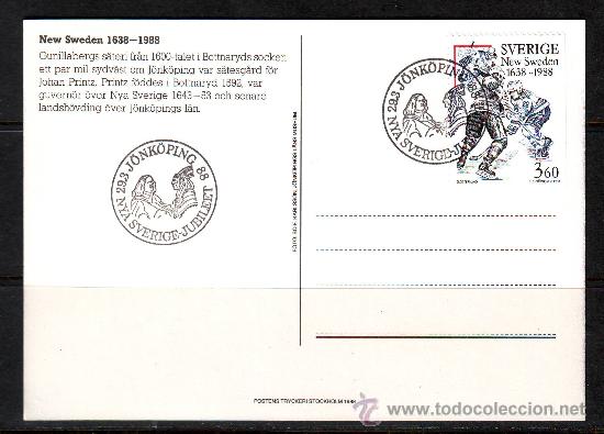 Timbres: NUEVA SUECIA.1988.DEPORTES HOCKEY.VER FOTO ADICIONAL.