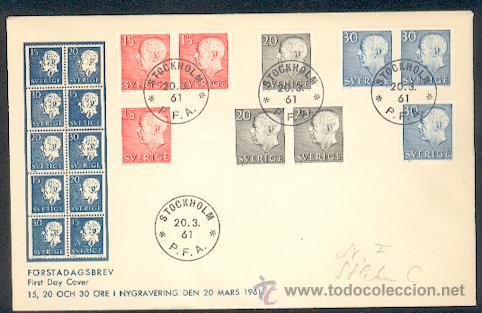 Sellos: Suecia FDC (43) - Foto 1