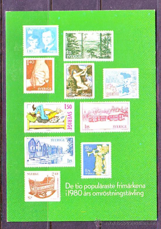 Timbres: SLANIA***/POSTAL 1981.SIN CIRCULAR.IMAGEN SELLOS SLANIA.