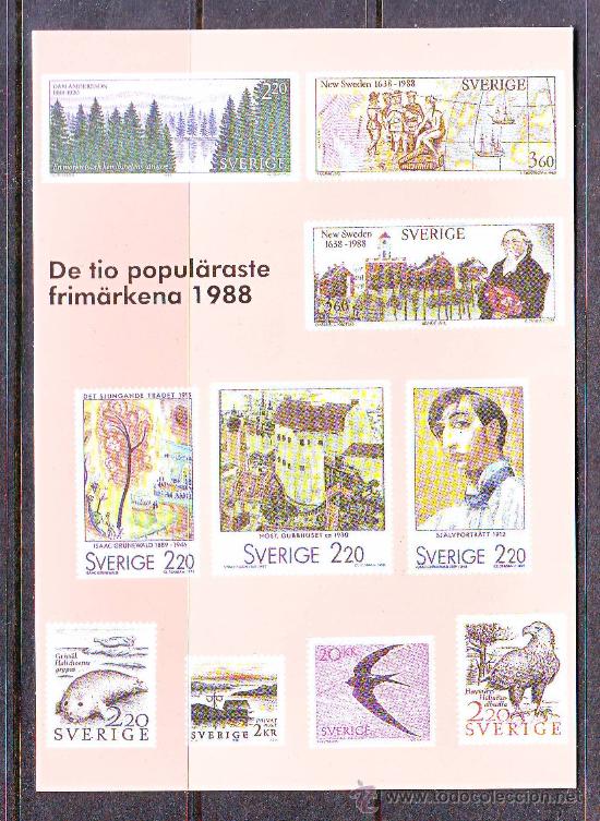 Timbres: SLANIA***/POSTAL 1989.SIN CIRCULAR.IMAGEN SELLOS SLANIA.
