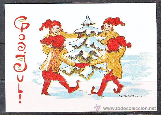 Timbres: SUECIA***/POSTAL 1983.SIN CIRCULAR.NAVIDAD