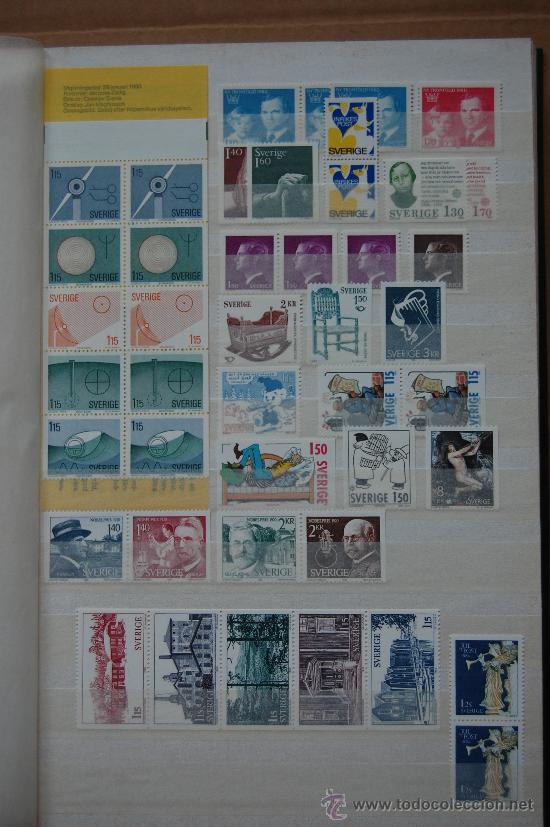 Sellos: Suecia, a&ntilde;o 1980. - Foto 1