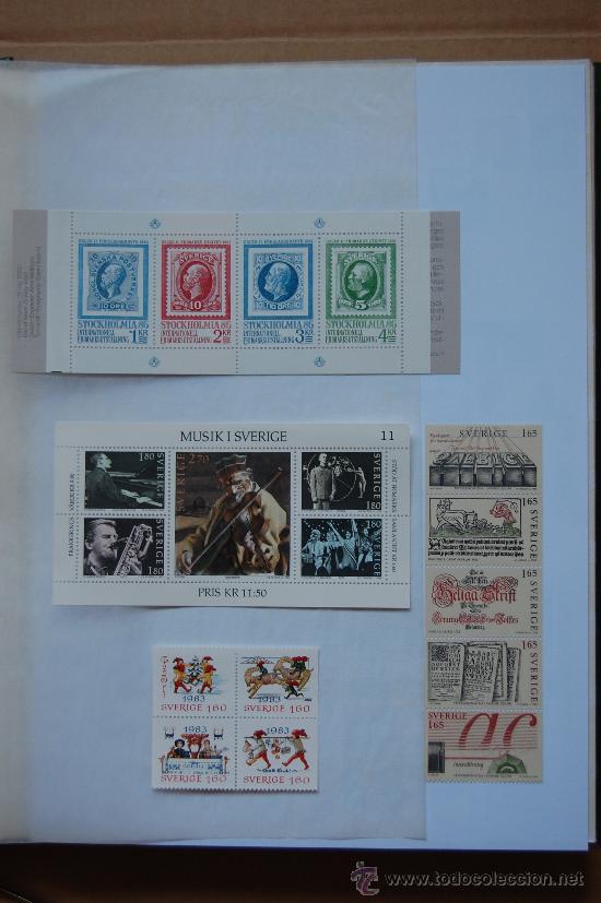 Sellos: Suecia, a&ntilde;o 1983. - Foto 2