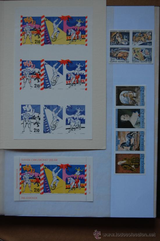 Sellos: Suecia, a&ntilde;o 1987. - Foto 2