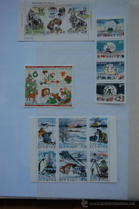 Sellos: Suecia, a&ntilde;o 1989. - Foto 2