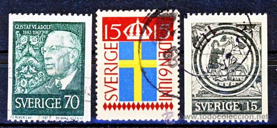 Sellos: SUECIA.- LOTE 4.- - Foto 1