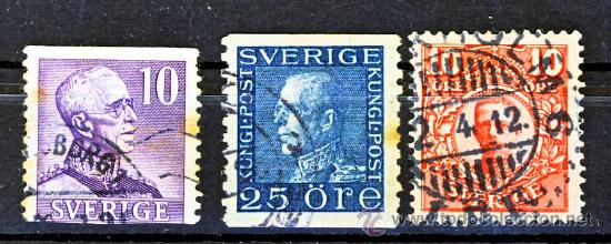 Stamps: SUECIA.- LOTE 9.-