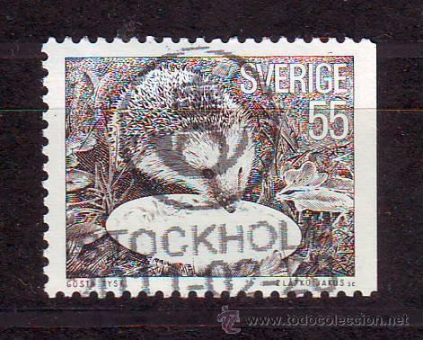 Timbres: SUECIA.FAUNA.ANIMALES.ROEDORES.