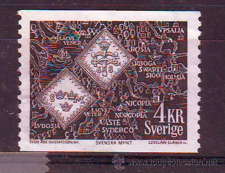 Timbres: SUECIA.A&Ntilde;O 1971.MONEDAS DE SANGRE.SELLO GRABADO POR CZESLAW SLANIA