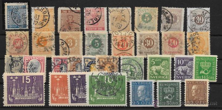 Sellos: SUECIA. CONJUNTO DE SELLOS - Foto 1