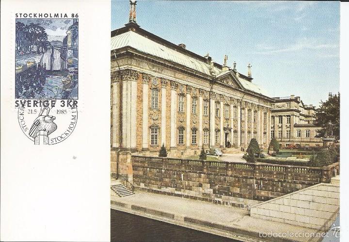 Sellos: Sweden 1985 - Maximum card PFA Nr. 16 - Foto 1