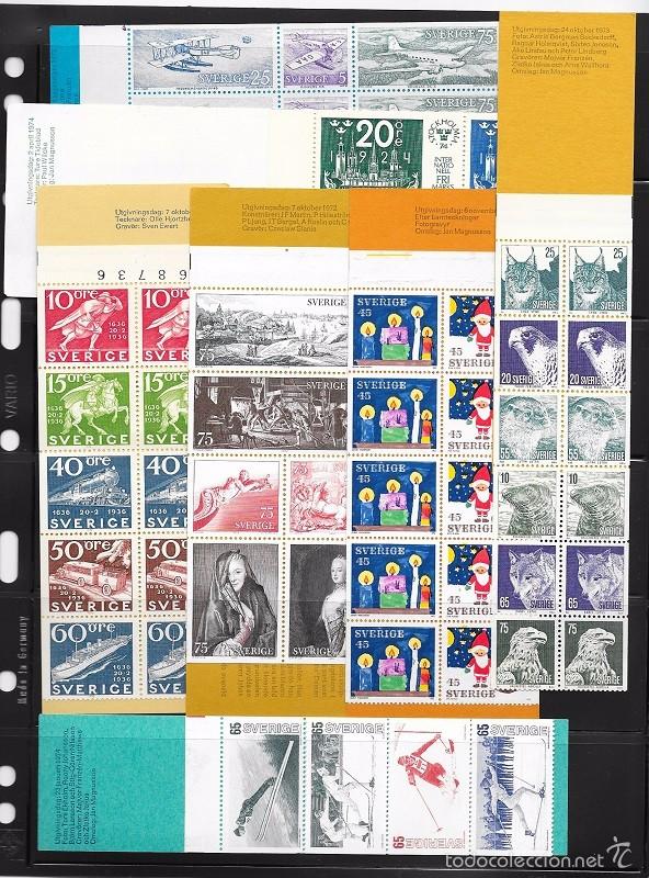 Sellos: SUECIA. CARNET - Foto 2