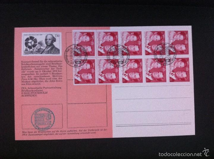 Briefmarken: RHEIN RUHR POSTA 1976 STOCKHOLM PFA I ESSEN