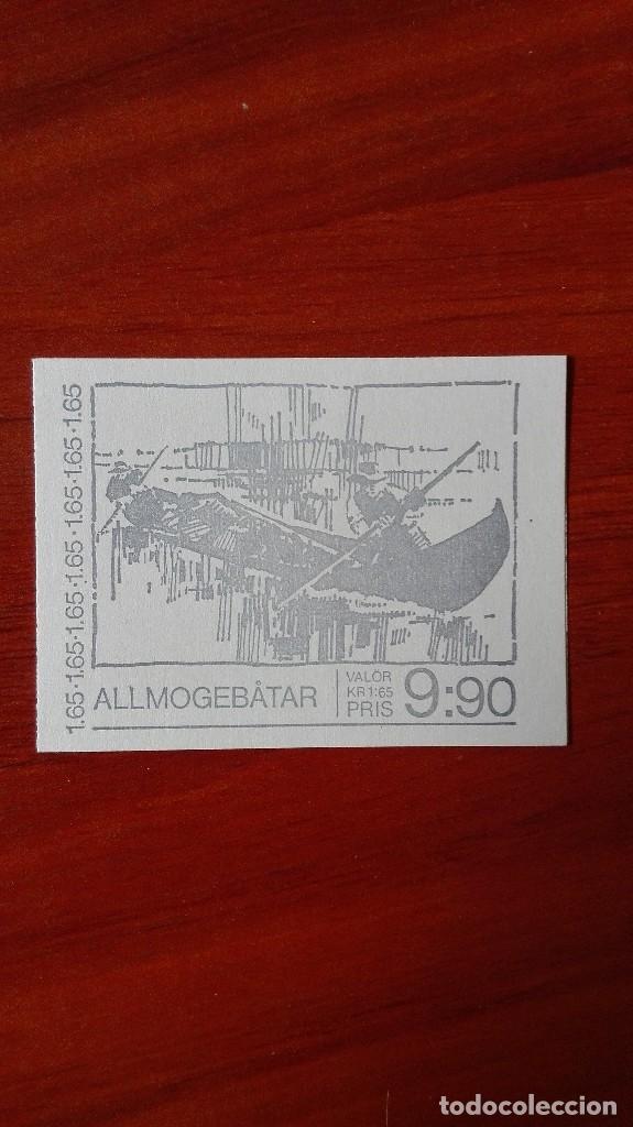 Sellos: Suecia barcos 1981 carnet - Foto 1