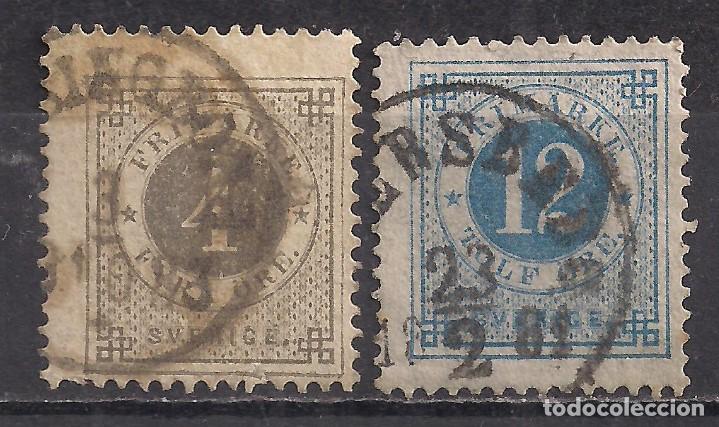 Sellos: SUECIA 1877 - USADO - Foto 1