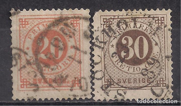 Sellos: SUECIA 1886 - USADO - Foto 1