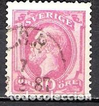 Sellos: SUECIA 1886 - USADO - Foto 1