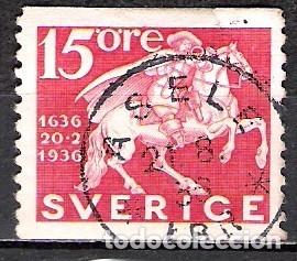 Sellos: SUECIA 1936 - USADO - Foto 1