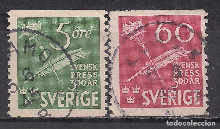 Sellos: SUECIA 1945 - USADO - Foto 1