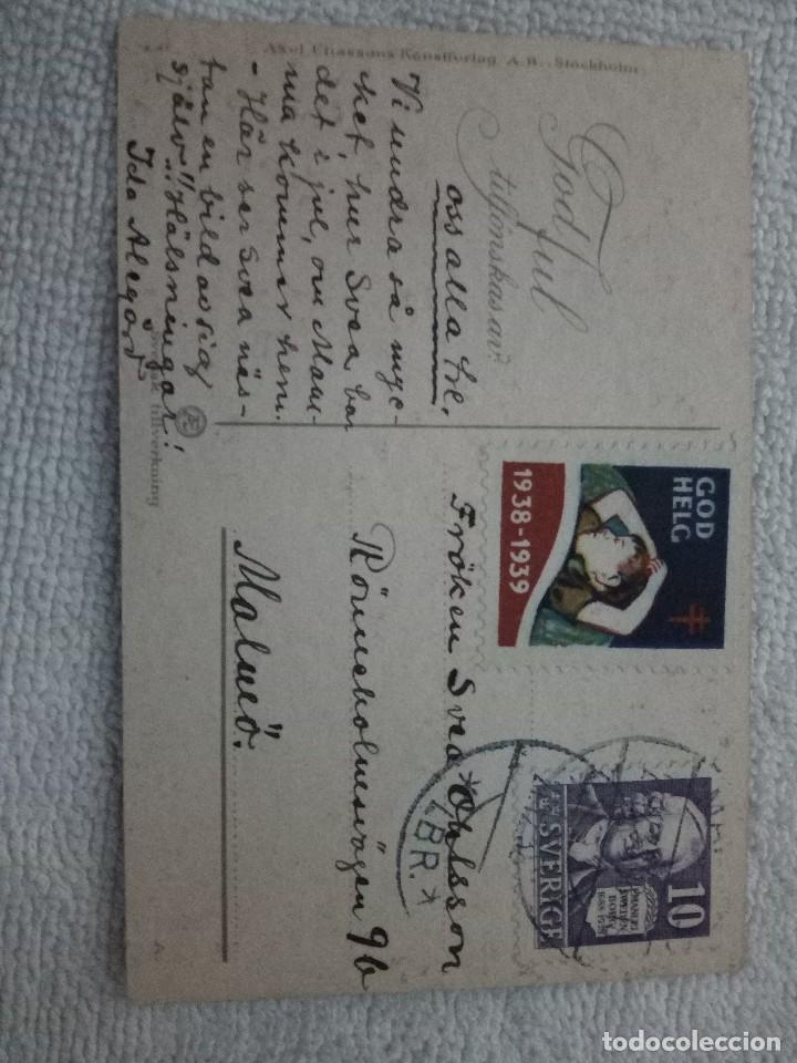 Sellos: Postal sueco 1938 - Foto 1