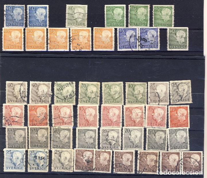 Briefmarken: SUECIA.- LOTE 6.-