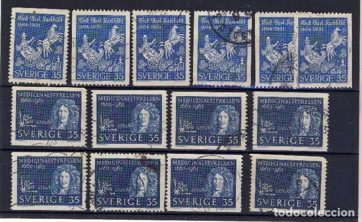 Briefmarken: SUECIA.- LOTE 10.-