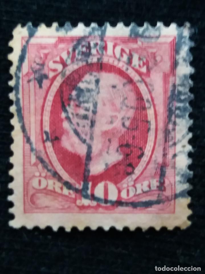 Stamps: SUECIA,SVERIGE 10 ORE, REY OSCAR II MH, A&Ntilde;O 1889-1915.