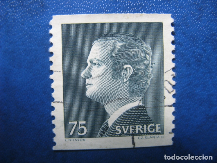 Sellos: suecia, sello usado - Foto 1