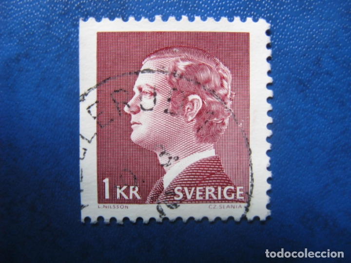 Sellos: suecia, sello usado - Foto 1