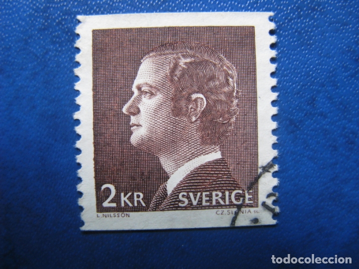 Sellos: suecia, sello usado - Foto 1