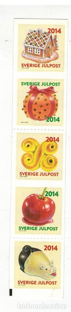 Sellos: NAVIDAD 2014 SUECIA - Foto 1