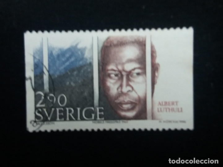 Selos: SUECIA, SVERIGE 2,90 NOBELPRIS, A&Ntilde;O 1960. SIN USAR