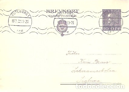 Sellos: E.POSTAL 1932   GOTEBORG - Foto 1