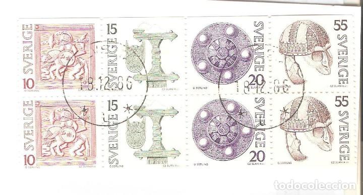 Timbres: SUECIA,1975 SE-TENANT,YT 873/876,SIN GOMA,USADOS,SIN FIJASELLOS.
