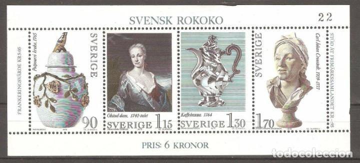 Timbres: SUECIA,1975,CAT.YT.BF.7,NUEVA,GOMA ORIGINAL,SIN FIJASELLOS.ALGUN DESPERFECTO.