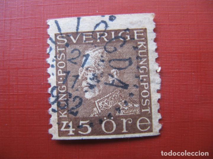 Timbres: -suecia 1929, gustavo V, Yvert 218