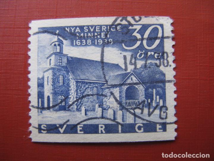 Sellos: -suecia 1938, Yvert 252 - Foto 1