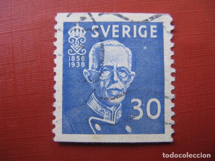 Timbres: -suecia 1938, gustavo V, Yvert 256