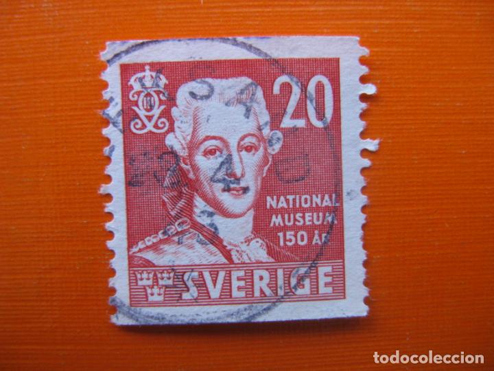Briefmarken: -suecia 1942, gustavo III, Yvert 294