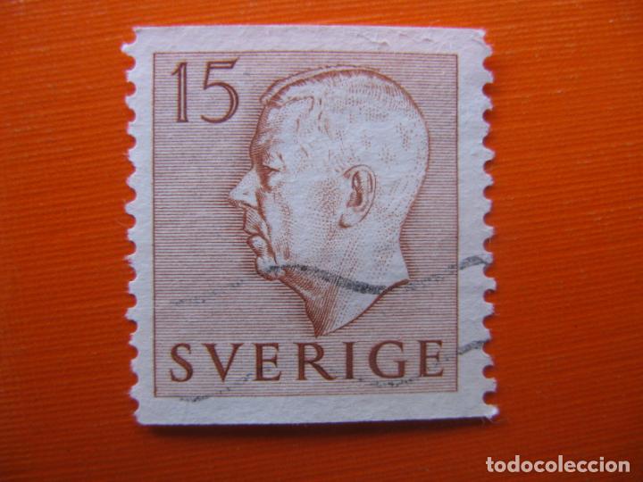 Briefmarken: -suecia 1951, gustavo VI, Yvert 356